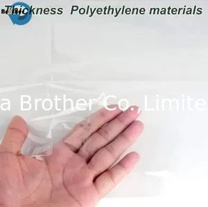 Commercial Clear Poly Hotel Laundry Bag on Roll Suit Garment Packaging Dry Cleaning Cover Plastic Polythene Bag for Clothes