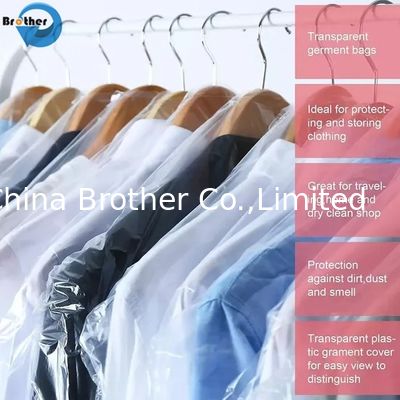 Garment Packaging Bag Cover Dry Clean Poly Garment Bag Rolls