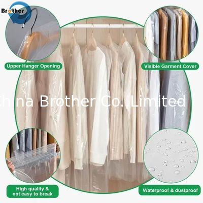 Dry Clean Poly Garment Cover Bag Rolls for Laundry