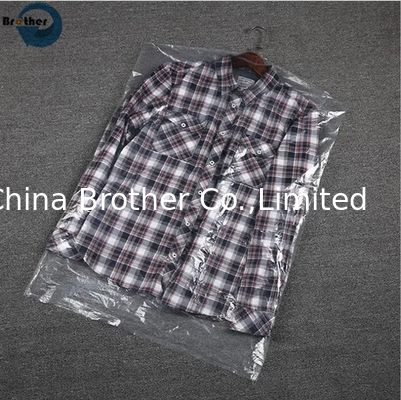 Commercial Clear Poly Hotel Laundry Bag on Roll Suit Garment Packaging Dry Cleaning Cover Plastic Polythene Bag for Clothes