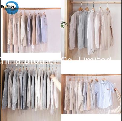 Manufacturer Clear Poly Dry Cleaning Bags and Clear Plastic Garment Bags on Rolls