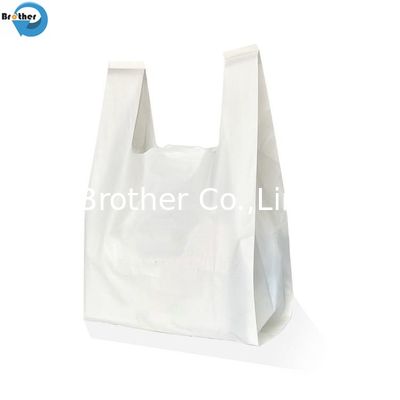 Bpi ASTM D6400 Ok Compost Home Certified Shopping T-Shirt Bags/Biodegradable Grocery Bags