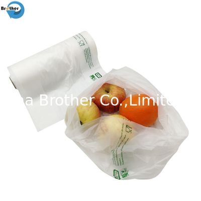 Eco Friendly Compostable Biodegradable Corn Starch /Pbat/PLA T-Shirt Shopping/Packing Bags Plastic Shopping Bag Ok Compostable