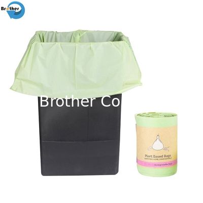 Corn Starch Eco Friendly Compostable Bin Liners/Biodegradable Garbage Bags PLA Pbat Garbage/Trash/Bin Liners Bags