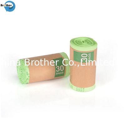 100%Biodegradable Compostable Garbage Bags Trash Bags with Bpi Certificate Cornstarch Pbat PLA