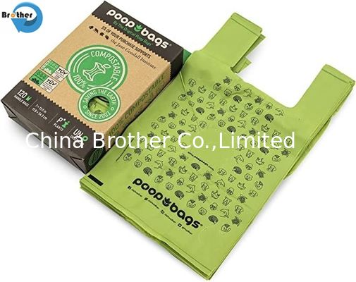 Pet Poop Waste Bag Biodegradable Compostable Dog Poop Bag Cat Poop Bag