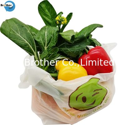 Biodegradable/Compostabe Vest Shopping Bag/Trush Bags/Mailing Bags/Flat Bags/Zip-Lock Bags/Clothes Bags/Garbage Bags En 13432 Standard with TUV