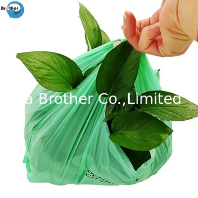 Eco Friendly 100% Biodegradable Plastic Shopping Corn Starch Compostable Bags with En13432/ASTM-D6400 Standard Pbat/PLA TUV Ok