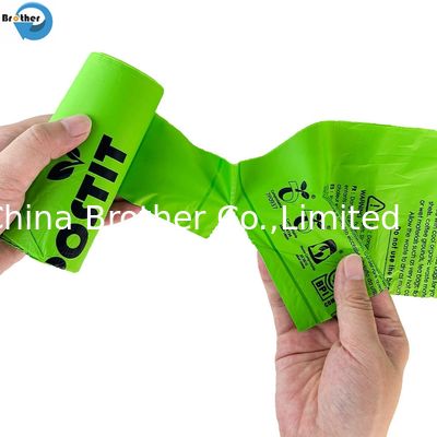 Eco Friendly 100% Biodegradable Plastic Shopping Corn Starch Compostable Bags with En13432/ASTM-D6400 Standard Pbat/PLA TUV Ok