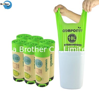 Premium Dog Waste Bag Biodegradable Corn Plastic Compostable Eco Disposable Dog Poop Bag for Outside