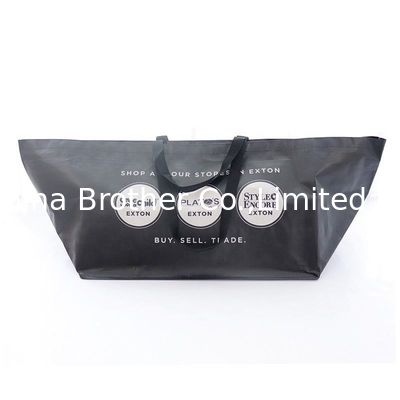 2021 Eco-Friendly Recycable Custom PP Woven Shopping Bag with Zipper