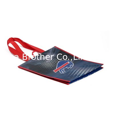 Wholesale Promotional PP Woven Bag Colorful Shopping Bag with Handle