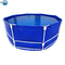 plastic pvc collapsible round frame folding eco-friendly movable fish tank for fish farming supplier
