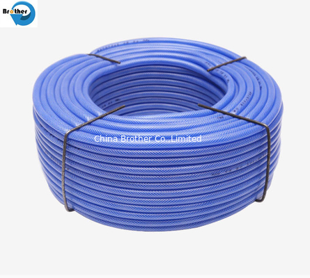 High Pressure PVC Water Hose Flexible Pipe Plastic Tubes Colorful PVC Braided Fiber Reinforced Net Hose supplier