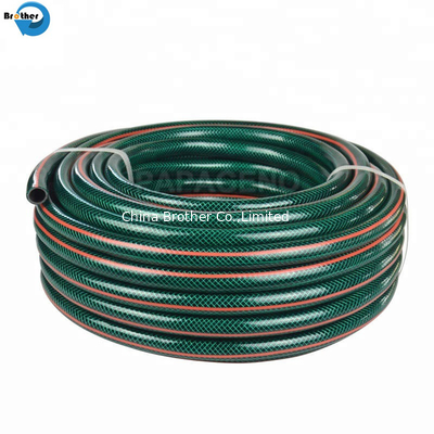 12mm 16mm 19mm 25mm Flexible Fiber Braided Reinforced PVC Garden Water Tube Pipe Hose supplier