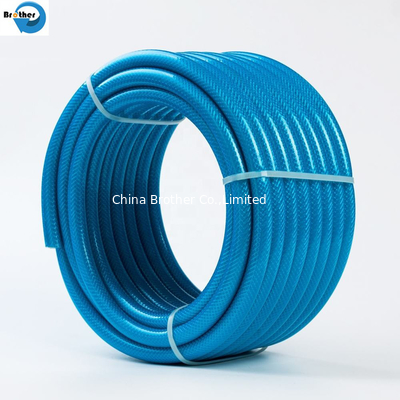 Hot Sale Clear Plastic PVC Pipe Fiber Reinforced Braided Water Hose PVC Hose supplier