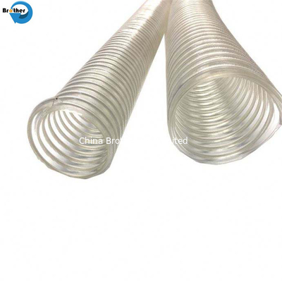 Transparent/Clear Food Grade PVC Steel Wire Reinforced Suction Hose supplier