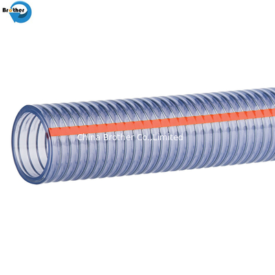 3/8 Inch to 6 Inch Clear Rigid PVC Steel Wire Reinforced Tube PVC Hose of Weifang China Manufacturer supplier