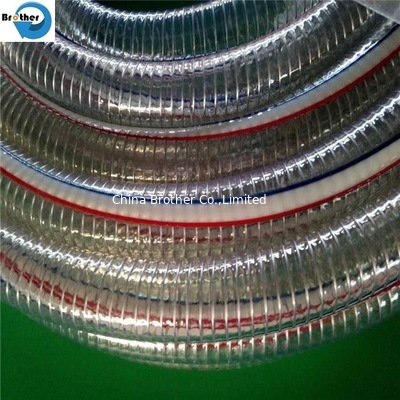 3/8 Inch to 6 Inch Clear Rigid PVC Steel Wire Reinforced Tube PVC Hose of Weifang China Manufacturer supplier