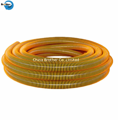 Flexible Plastic Reinforced PVC Helix Suction Discharge Spiral Tube Pipe Conduit Line Hose with Corrugated or Flat Surfa supplier