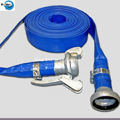 High Pressure Best Quality SGS Farmland Drainge Soft Flexible Durable PVC Layflat Hose supplier