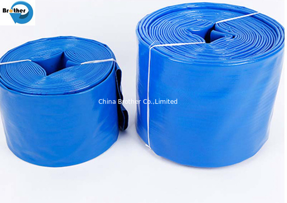 6 Inch Water Pipe Plastic Flexible Price PVC Layflat Discharge Hose Irrigation supplier