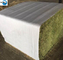 Eco Friendly Plastic Hay Bale Covers Woven Polypropylene Fabric 0.6 - 1.1 Mm Thick supplier
