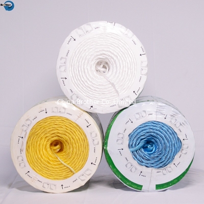 A premium grade fibrillated split-film twine PP baler twine for square bales supplier