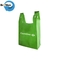 Cheap Eco-Friendly Reusable W Cut T Shirt Vest PP Non Woven Supermarket Tote Grocery Shopping Carry Gift Bag for Sale supplier