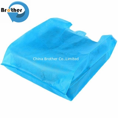 Multicolor Customized D W U Cut Foldable Reusable Non Woven T-Shirt Bag for Shopping Packing supplier