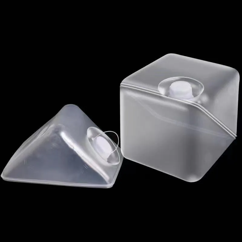 Cubitainer Folding 5L-20L Water Bag Square Shape Recyclable Plastic Soft Bucket with Carton for Outdoor Use