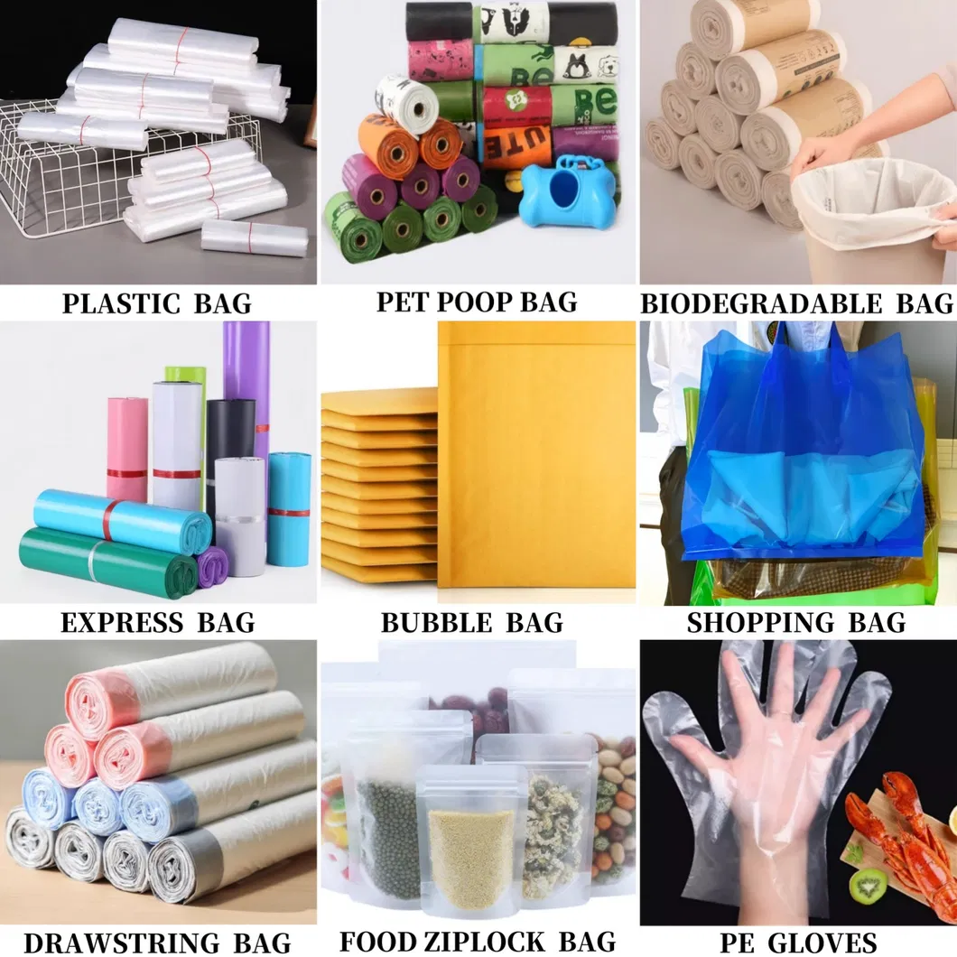 Manufacturers Wholesale Custom Printing Plastic T-Shirt Bags Disposable Food Grade T-Shirt Bags in Supermarkets