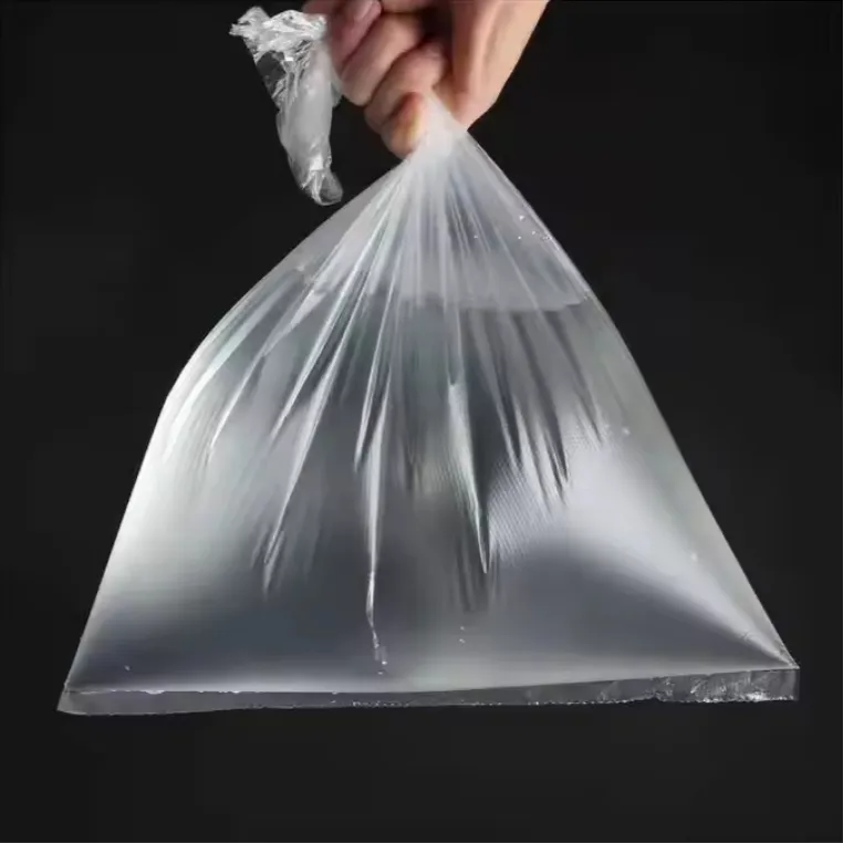 Manufacturers Wholesale Custom Printing Plastic T-Shirt Bags Disposable Food Grade T-Shirt Bags in Supermarkets