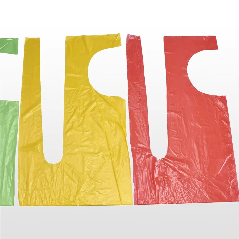 Plastic Disposable Aprons for Cooking & More Individually Packaged, Durable 1 Mil Waterproof Polyethylene 24" X 48"