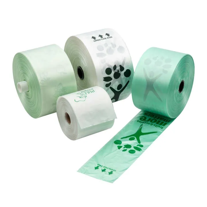 Printed Clear Virgin Material Plastic Food Grade Plastic LDPE Bread Packaging Bags with Ties on Roll 0