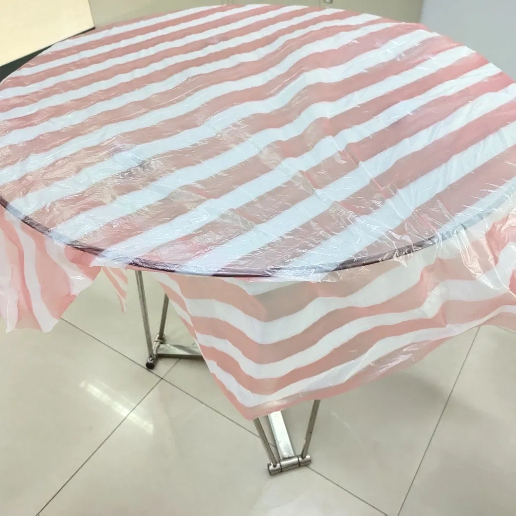 Disposable PE Table Cloths: Durable, Waterproof, Plastic Table Covers, Custom Sizes & Colors, HDPE/LDPE for Household Use