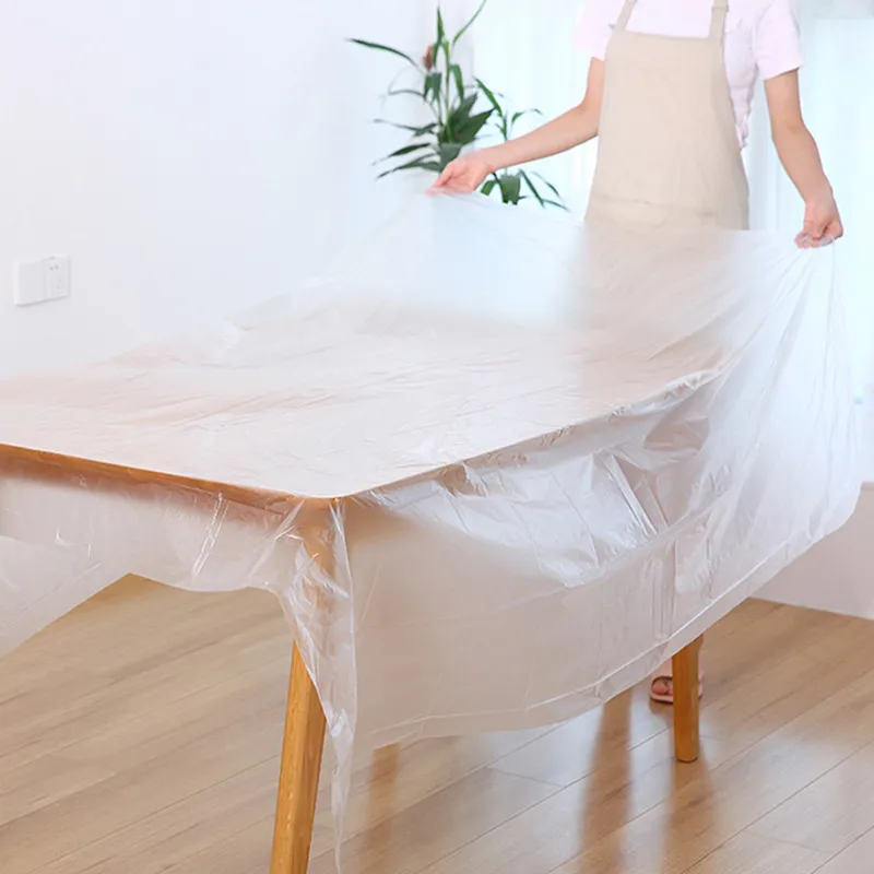 Disposable PE Table Cloths: Durable, Waterproof, Plastic Table Covers, Custom Sizes & Colors, HDPE/LDPE for Household Use