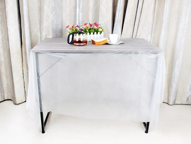 Disposable PE Table Cloths: Durable, Waterproof, Plastic Table Covers, Custom Sizes & Colors, HDPE/LDPE for Household Use