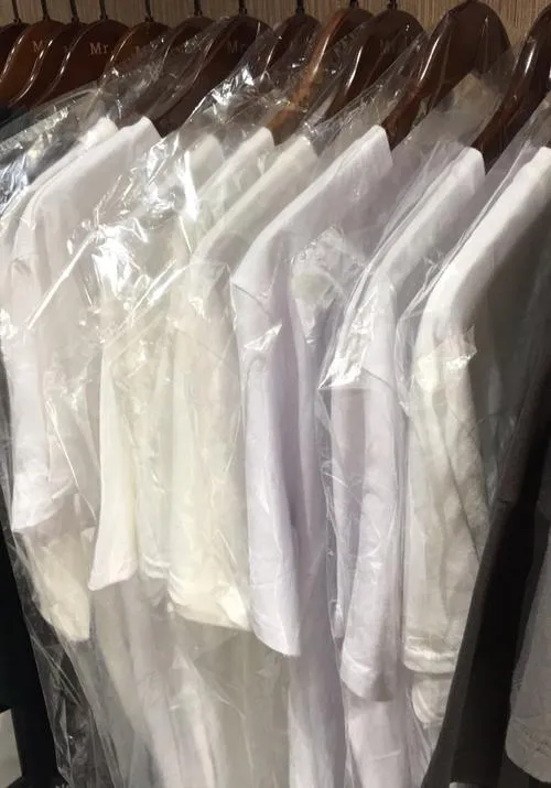 Disposable Laundry & Dry Cleaning Garment Bags on Roll