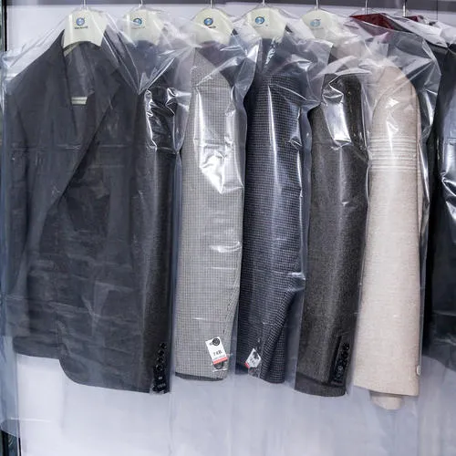 Disposable Laundry & Dry Cleaning Garment Bags on Roll