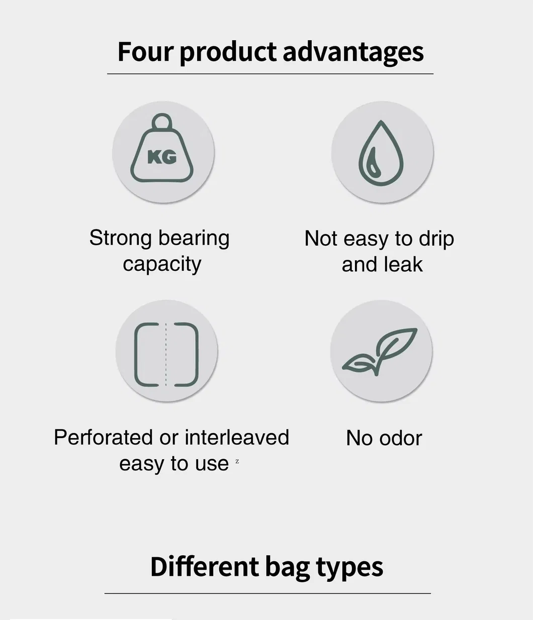 Disposable Laundry & Dry Cleaning Garment Bags on Roll